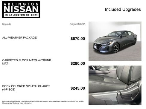 New 2025 Nissan Sentra SV w/ All-Weather Package image 4