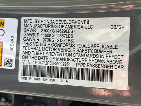 Used 2024 Honda Accord Sport image 19