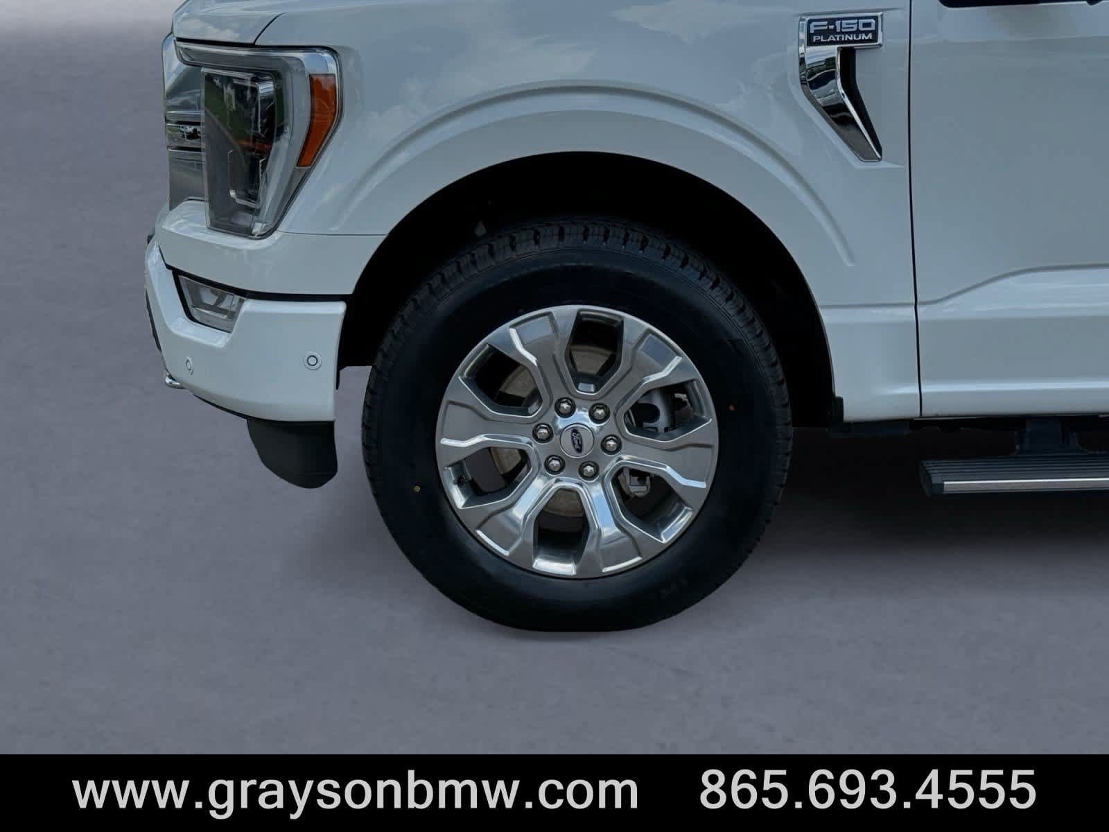 Used 2022 Ford F150 Platinum w/ Equipment Group 701A High AWD/4WD image 9