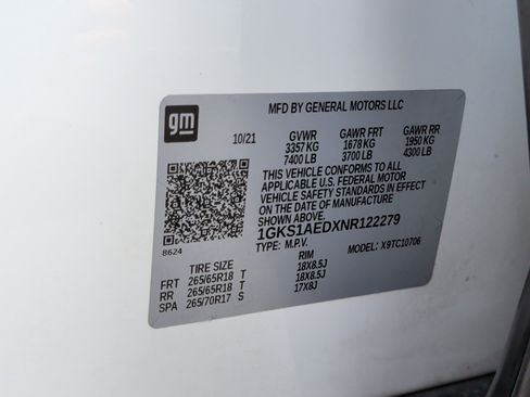 Used 2022 GMC Yukon SLE w/ Max Trailering Package image 40