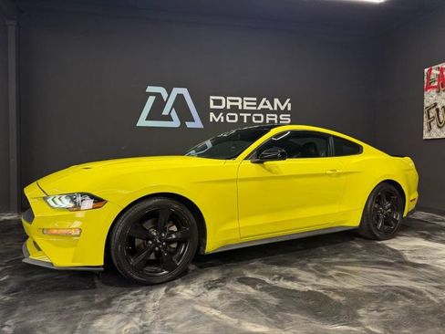 Used 2021 Ford Mustang Premium w/ Carbon Sport Interior Package RWD image 1