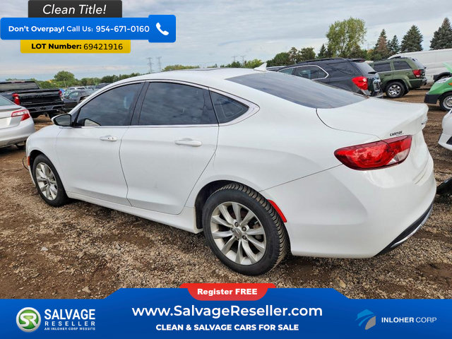 Used 2015 Chrysler 200 C w/ Navigation & Sound Group I FWD image 3