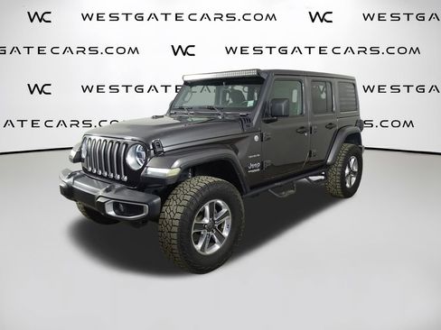 Used 2021 Jeep Wrangler Unlimited Sahara image 1