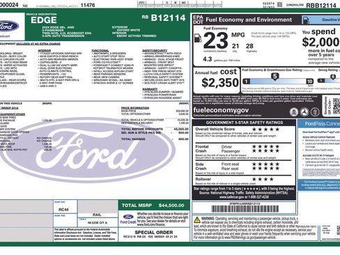 Used 2024 Ford Edge SEL w/ Convenience Package AWD/4WD image 5