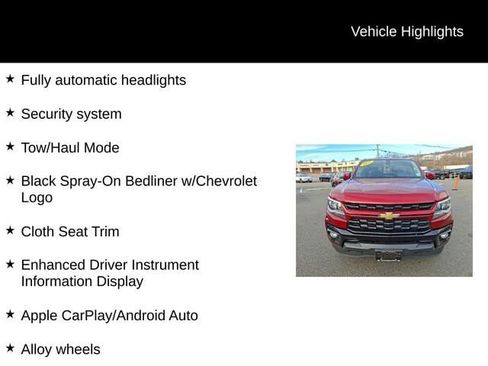 Used 2021 Chevrolet Colorado LT w/ LT Convenience Package image 22