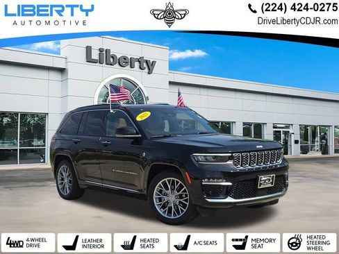 Certified 2025 Jeep Grand Cherokee Summit w/ Adv Protech Group IV AWD/4WD image 1