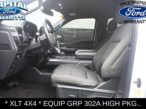 Used 2023 Ford F150 XLT w/ Equipment Group 302A High AWD/4WD image 11