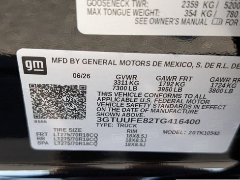 New 2026 GMC Sierra 1500 AT4X AWD/4WD image 39