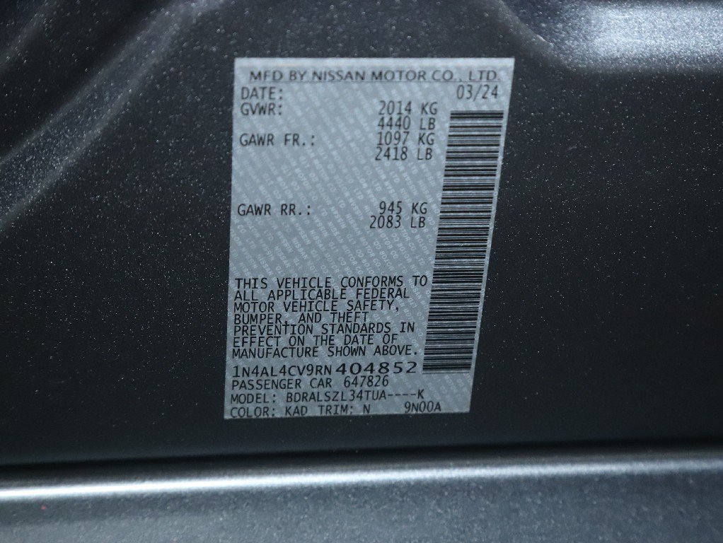 Certified 2024 Nissan Altima 2.0 SR FWD image 22
