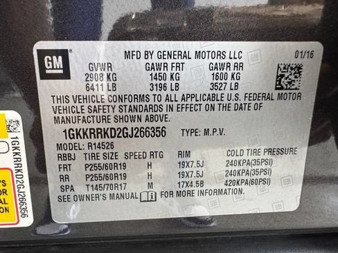 Used 2016 GMC Acadia SLT w/ Open Road Package FWD image 60