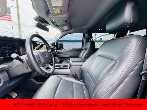 Used 2023 Ford F350 Lariat w/ Black Appearance Package AWD/4WD image 13