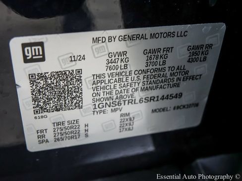 Used 2025 Chevrolet Tahoe High Country w/ Sun And Tow Package AWD/4WD image 26