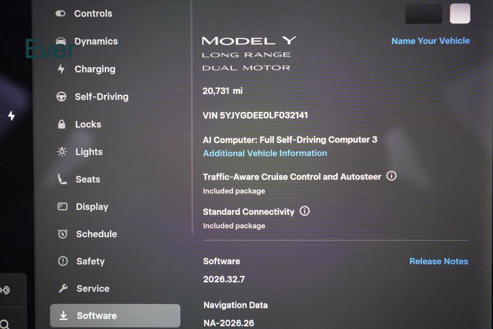 Used 2020 Tesla Model Y Long Range AWD/4WD image 7