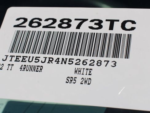 Certified 2022 Toyota 4Runner SR5 RWD image 32