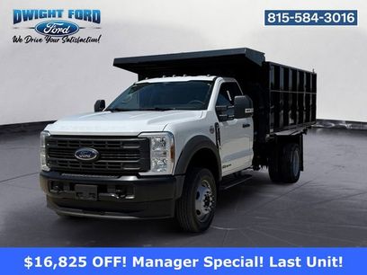 New 2025 Ford F550 4x4 Regular Cab Super Duty w/ Snow Plow Prep Package