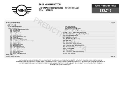 Used 2024 MINI Cooper 4-Door Hardtop FWD image 3
