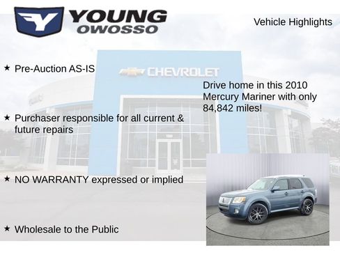 Used 2010 Mercury Mariner Premier image 7