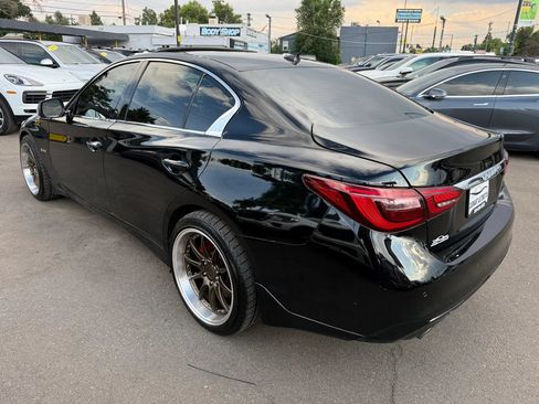 Used 2018 INFINITI Q50 Red Sport 400 w/ Sensory Package (Sport) AWD/4WD image 7