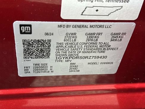 Used 2024 Cadillac XT6 Premium Luxury w/ LPO, Floor Liner Package AWD/4WD image 19