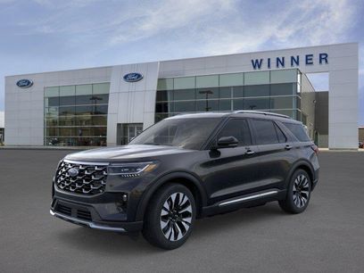 New 2026 Ford Explorer Platinum w/ LUX Leather Package