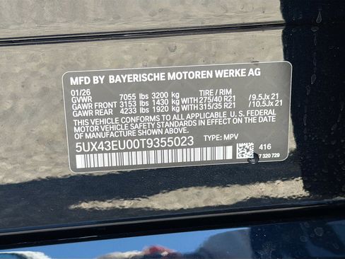 New 2026 BMW X5 xDrive50e w/ Executive Package image 43