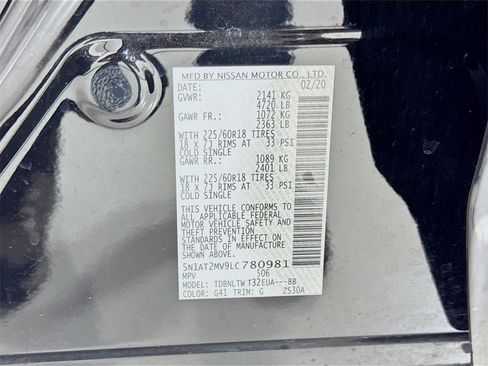 Used 2020 Nissan Rogue SV w/ Premium Package image 48