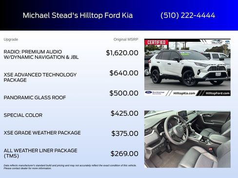 Used 2021 Toyota RAV4 XSE AWD/4WD image 6
