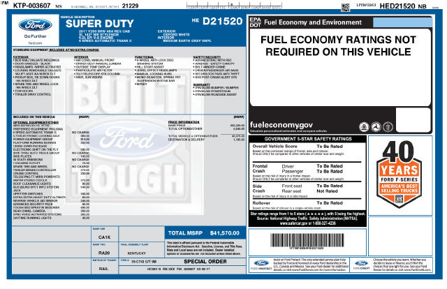 Used 2017 Ford F250 XL w/ Power Equipment Group AWD/4WD image 13