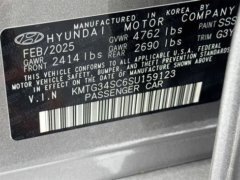 New 2025 Genesis G70 2.5T w/ Sport Prestige Package image 36