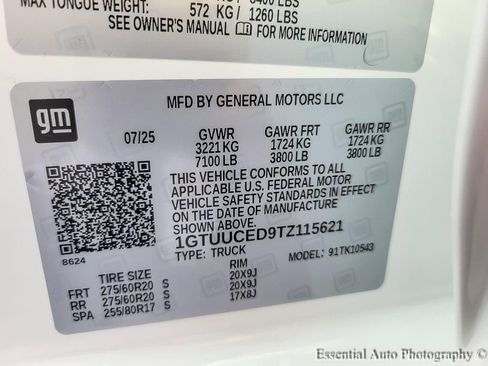 New 2026 GMC Sierra 1500 Elevation w/ Elevation Premium Package AWD/4WD image 24