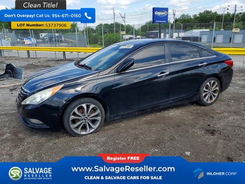 Used 2013 Hyundai Sonata SE w/ Navigation & Sunroof Pkg FWD image 1