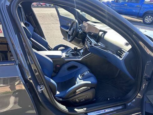 Used 2024 BMW M3 w/ M Carbon Exterior Package RWD image 25
