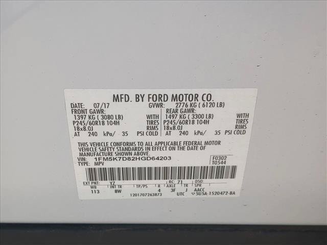 Used 2017 Ford Explorer XLT w/ Equipment Group 201A FWD image 25