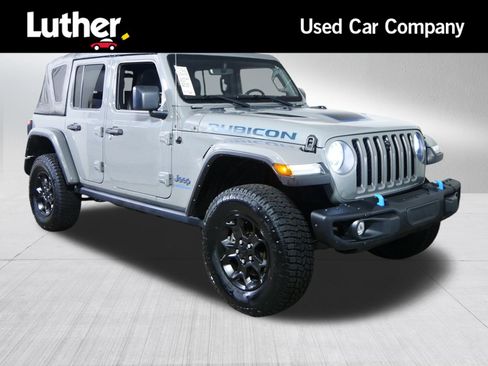 Used 2023 Jeep Wrangler Unlimited Rubicon 4xe w/ Steel Bumper Group AWD/4WD image 1