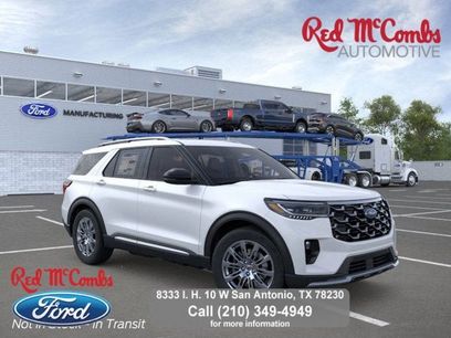 New 2025 Ford Explorer Platinum