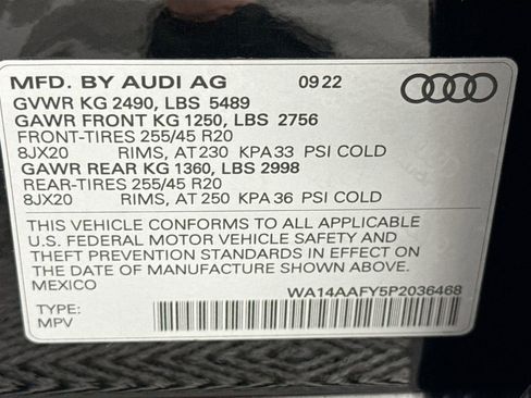 Certified 2023 Audi Q5 2.0T Premium w/ Convenience Package image 33