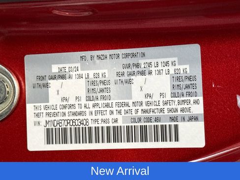 Used 2024 MAZDA MX-5 Miata Sport RWD image 27