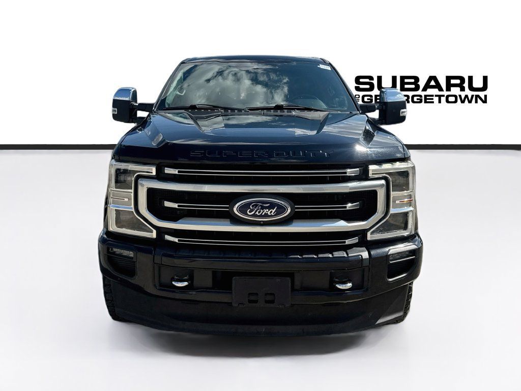 Used 2021 Ford F250 Platinum w/ FX4 Off-Road Package AWD/4WD image 2