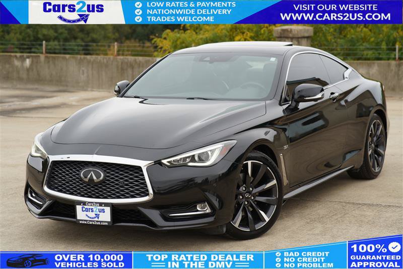 Used 2020 INFINITI Q60 3.0t Luxe w/ Essential Package AWD/4WD image 1