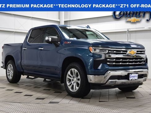 Used 2024 Chevrolet Silverado 1500 LTZ w/ LTZ Premium Package AWD/4WD image 1