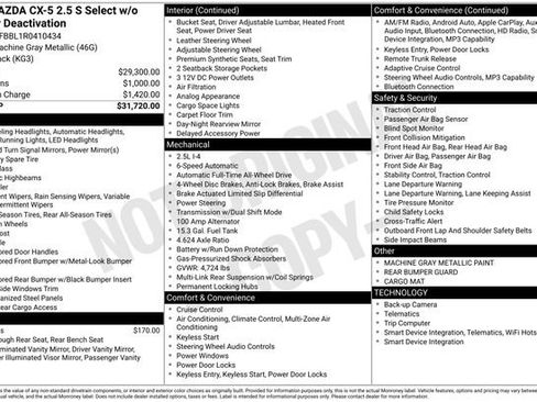 Used 2024 MAZDA CX-5 AWD 2.5 S w/ Select Package image 15