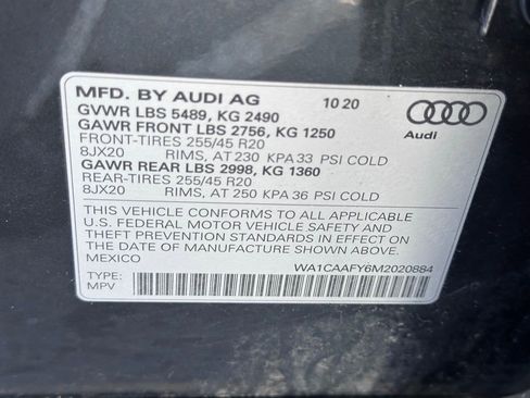 Used 2021 Audi Q5 Prestige image 19
