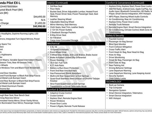 Used 2026 Honda Pilot EX-L image 11