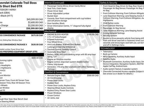 Used 2024 Chevrolet Colorado Trail Boss AWD/4WD image 2