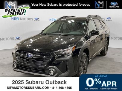 New 2025 Subaru Outback Onyx Edition