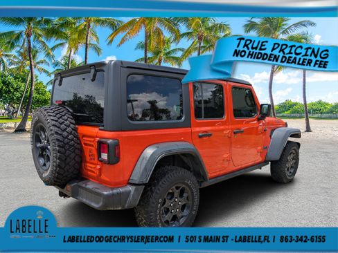 Used 2023 Jeep Wrangler Unlimited AWD/4WD image 3