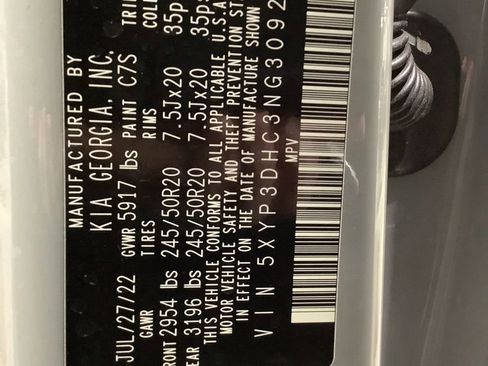 Certified 2022 Kia Telluride EX w/ EX Premium Package image 34