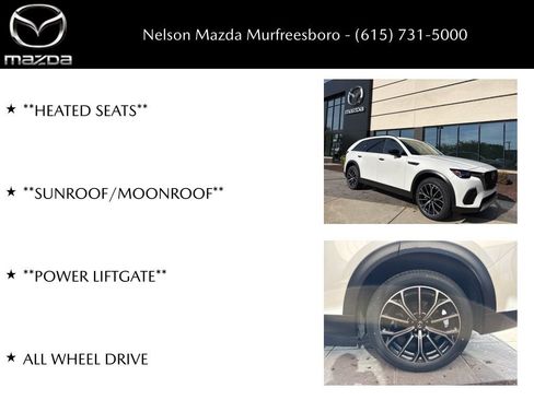 Certified 2025 MAZDA CX-70 Plug-In Hybrid w/ Premium Pkg image 32