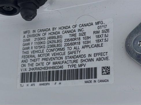 Used 2017 Honda CR-V EX-L image 34