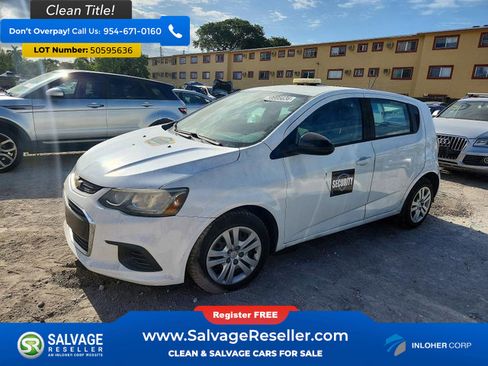 Used 2017 Chevrolet Sonic LT FWD image 1